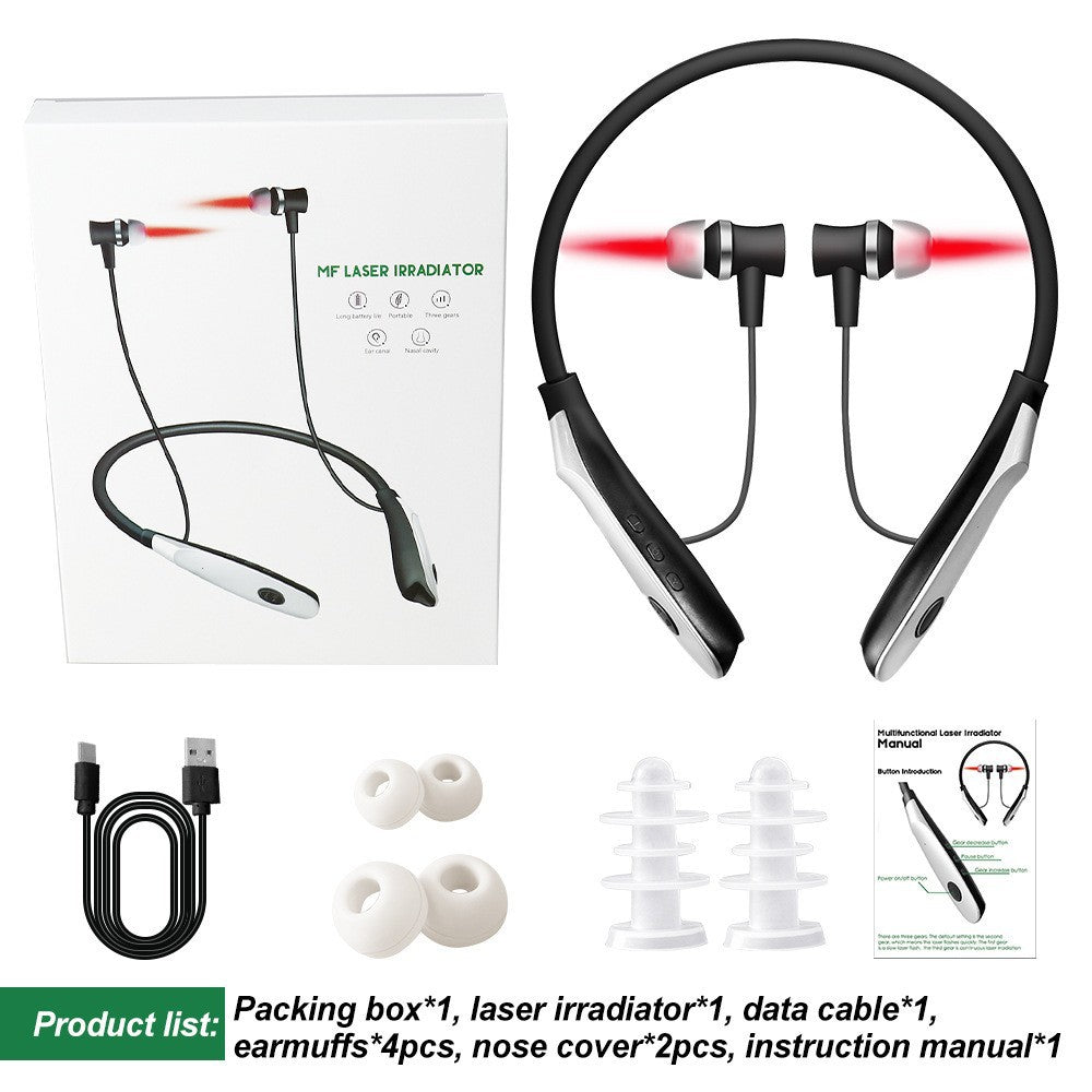 Portable Red Light Laser Therapy Device for Ear and Nose