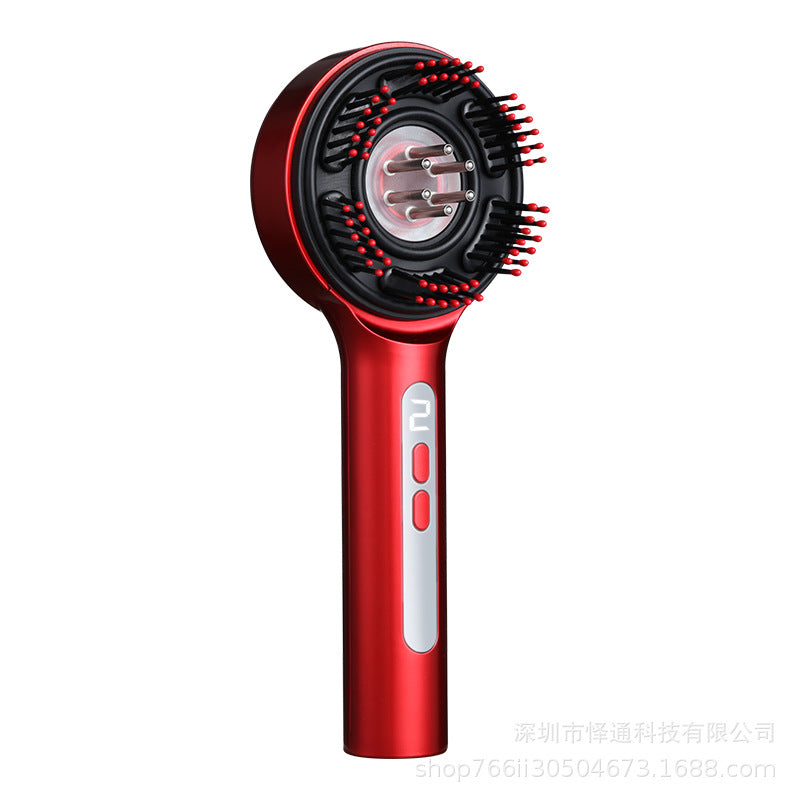 Electric Scalp Massage Comb with Red Light Therapy