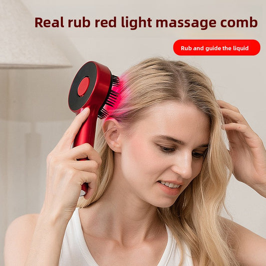 Electric Scalp Massage Comb with Red Light Therapy