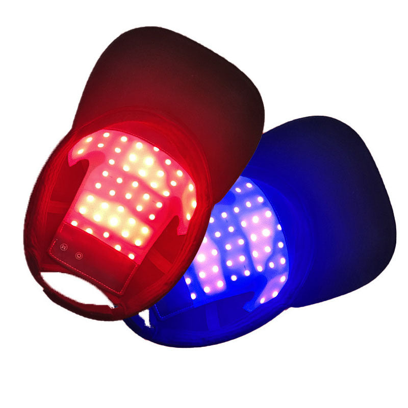 Infrared Head Care Cap with Red Blue Light Therapy
