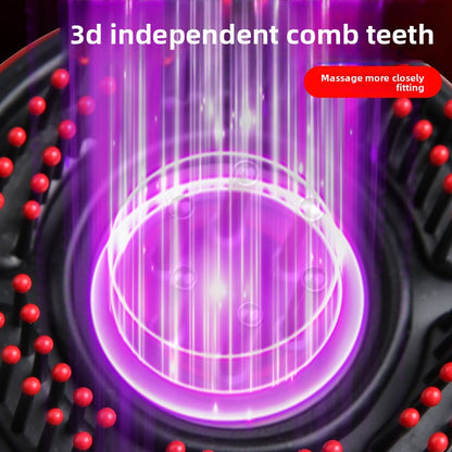 Electric Scalp Massage Comb with Red Light Therapy