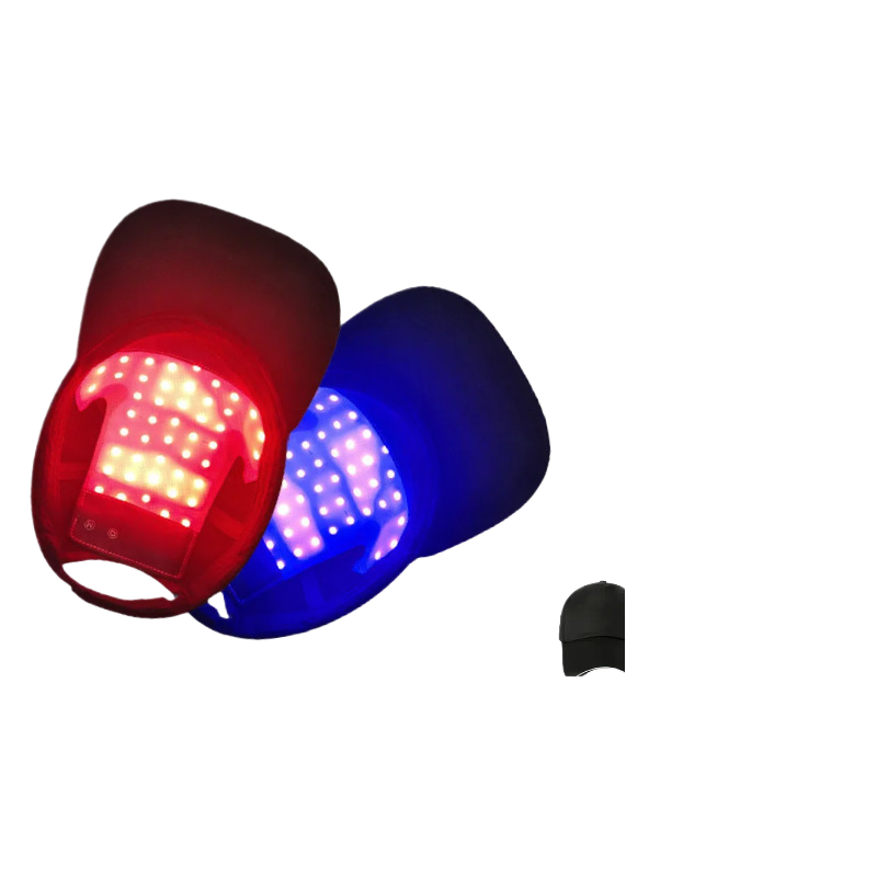 Infrared Head Care Cap with Red Blue Light Therapy