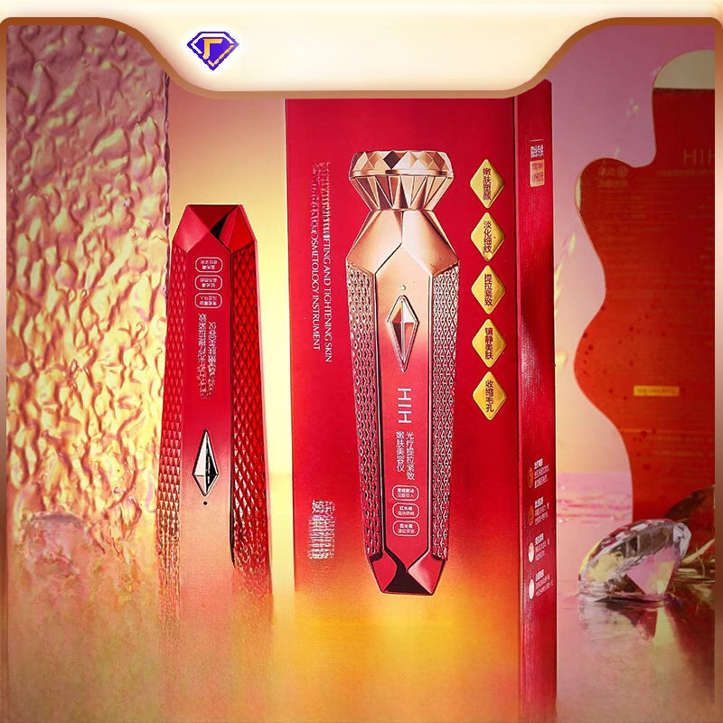 Portable Red and Blue Light Therapy Skin Rejuvenation Device
