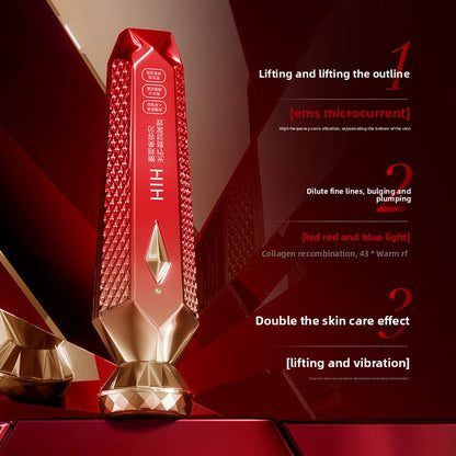 Portable Red and Blue Light Therapy Skin Rejuvenation Device